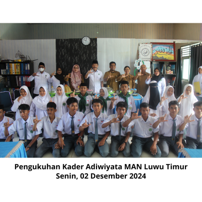 Verifikasi Lapangan dan Pengukuhan Kader Adiwiyata di MAN Lu