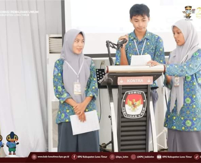 Lomba Debat Pelajar Se-Kabupaten Luwu Timur